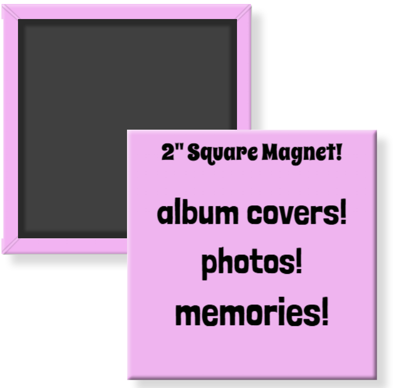 2" Square Magnet