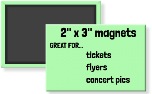 2"x3" magnet